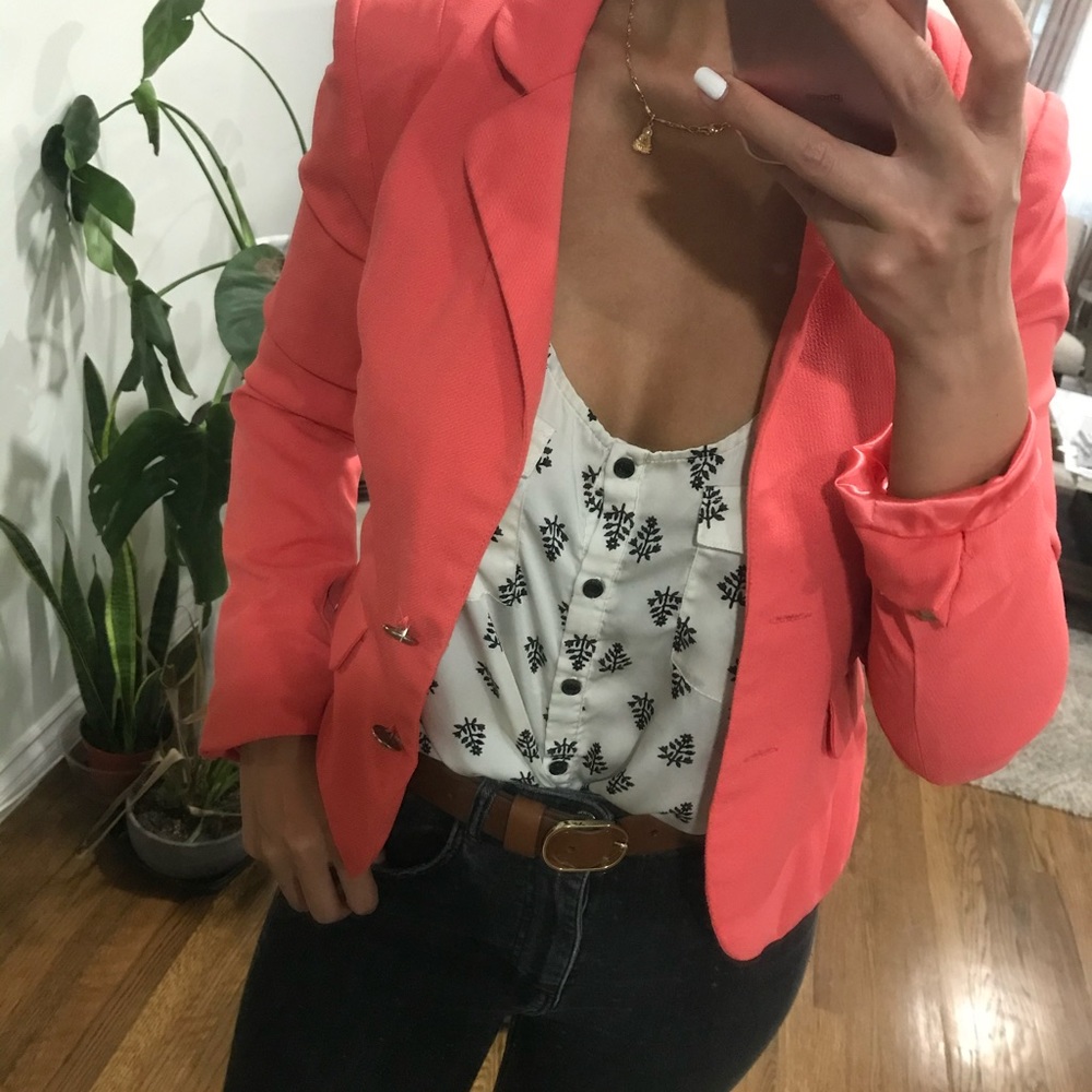 Coral Blazer